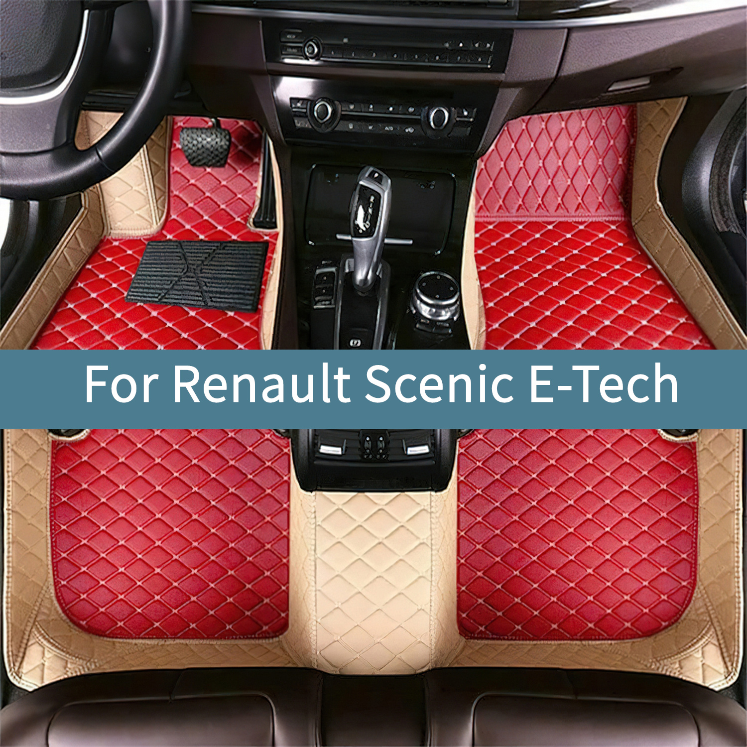 Tech Protect Accessories - Car Floor Mats For Renault Scenic