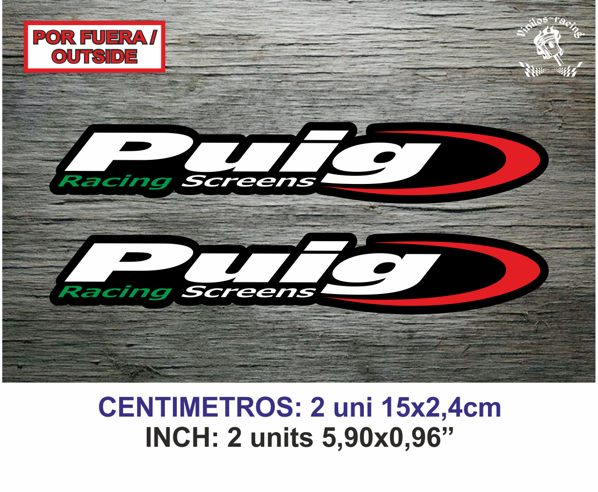 Puig Racing Hi-Tech Sticker NG - Tech Accessories Words 评论和价格