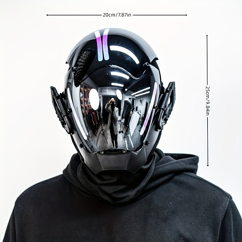 Cyberpunk helmet mask, futuris - Tech Gear Accessories 评论和价格