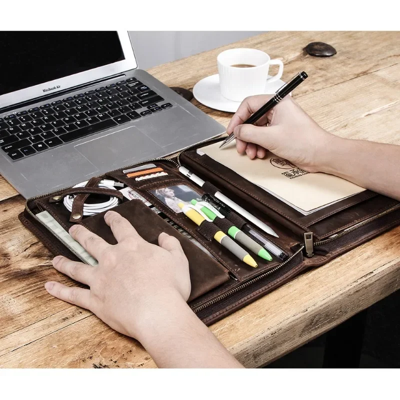 Leather Tablet Storage Bag for - Tech Accessories For Ipad 评论和价格