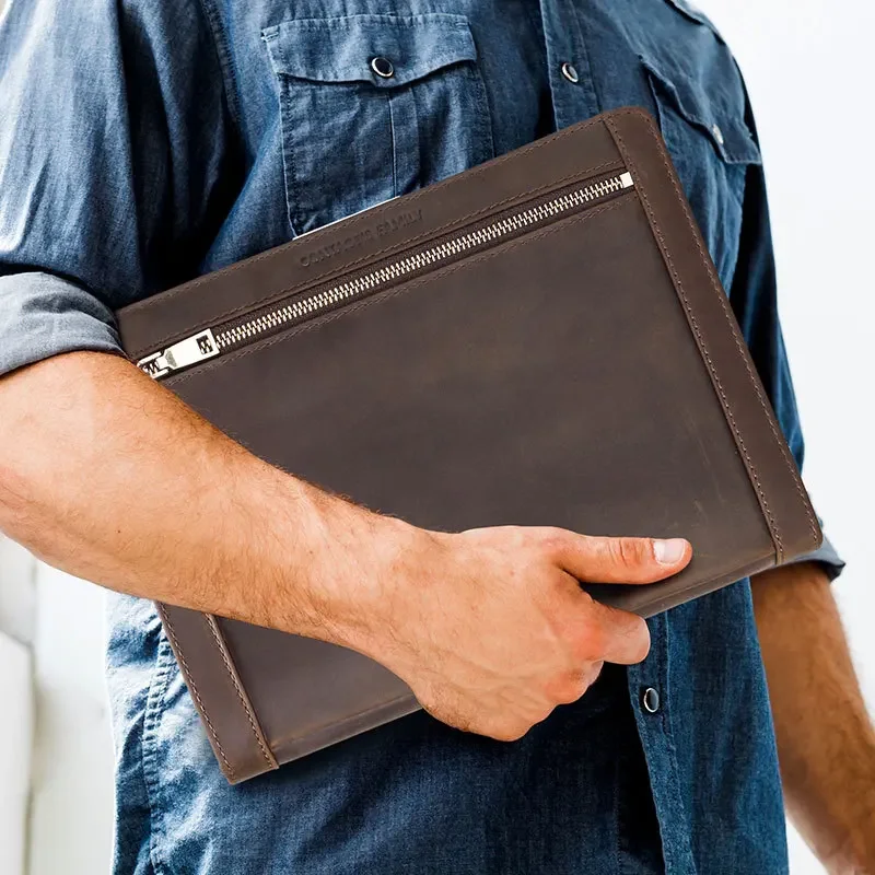 Leather Tablet Storage Bag for - Tech Accessories For Ipad 评论和价格