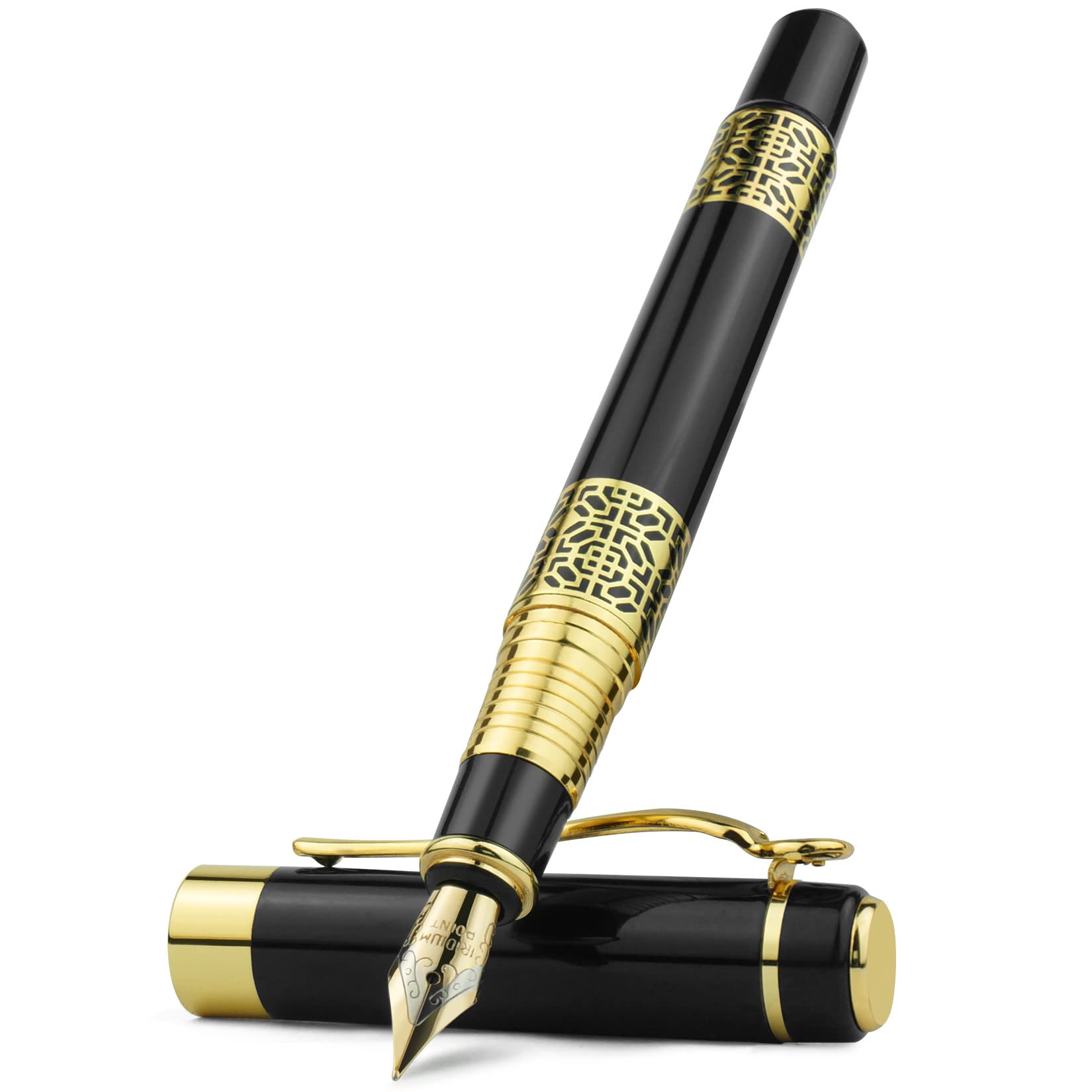 Retro Metal Fountain Pen F Nib - High Tech Office Accessories 评论和价格