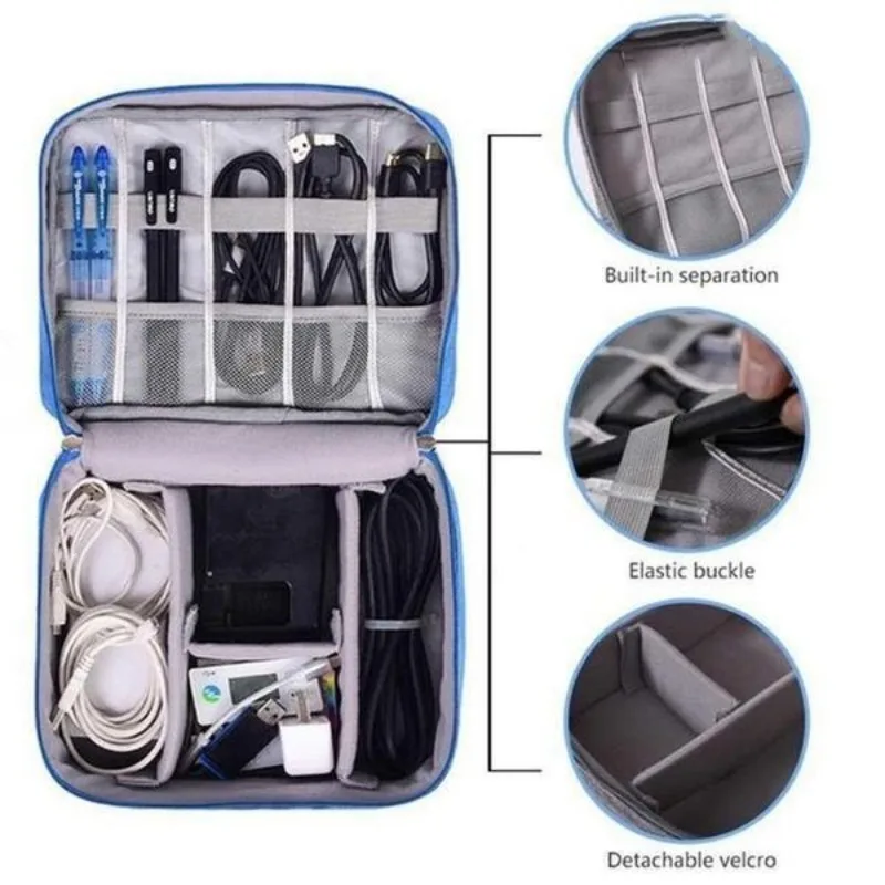 Electronics Organizer Travel C - Tech Accessories For Ipad 评论和价格