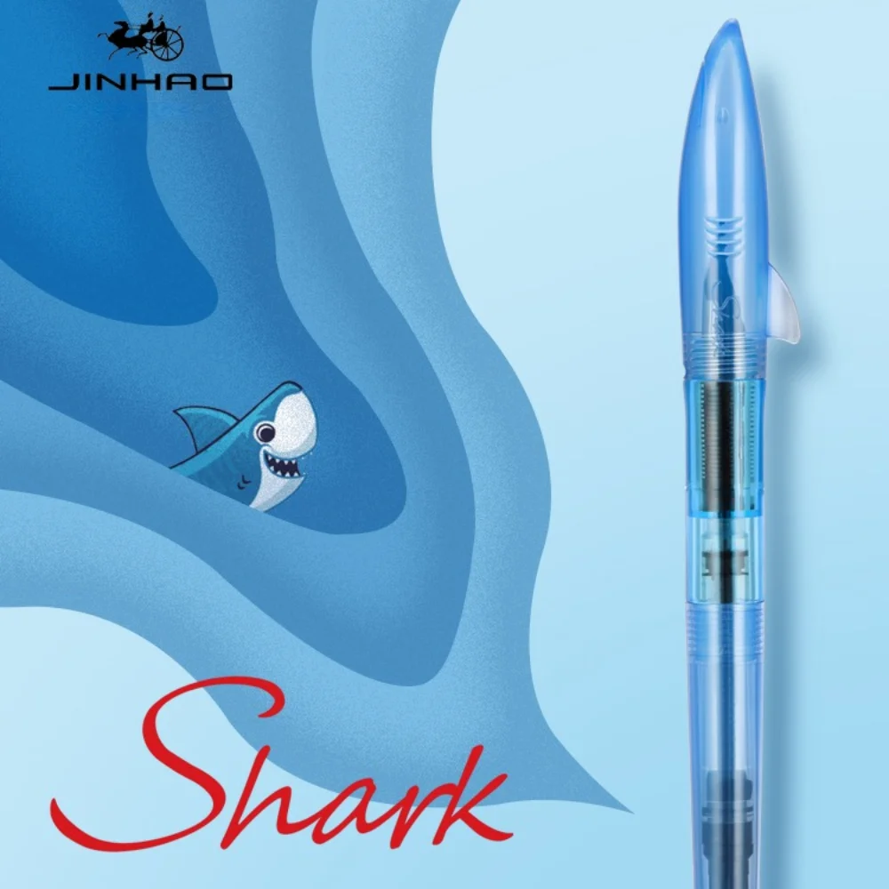 Jinhao Cute Shark Fountain Pen - High Tech Office Accessories 评论和价格