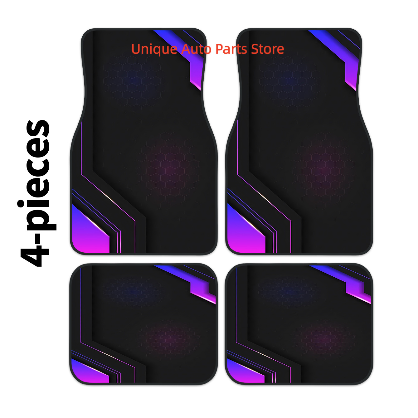 4pcs 2D High-Tech Geometric Pa - Tech Protect Accessories 评论和价格